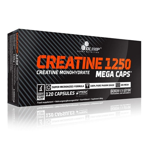 Masseaufbau für Fortgeschrittene: Kevin Levrone Anabolic + 3 weitere – Olimp Creatine Mega Caps - 120 Kapsel