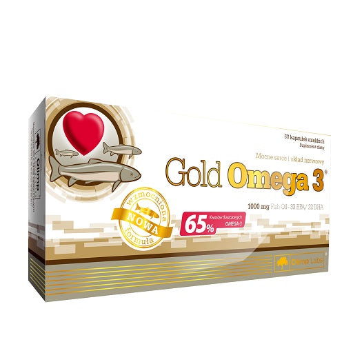 Wettkampfvorbereitung: ESN ISOCLEAR + MST ArgiZinc + 2 weitere – Olimp Omega 3 Gold Edition - 60 Kapsel
