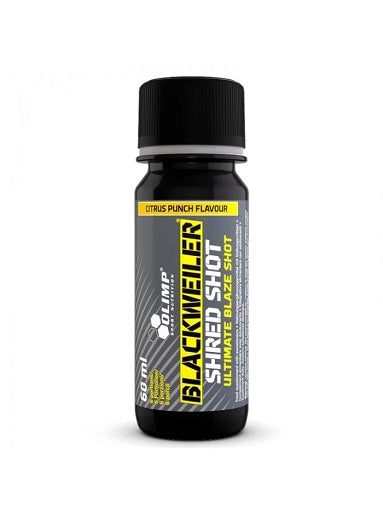 Koffein & B-Vitamine: Olimp Blackweiler + Peak Vitamin B Complex – Olimp Blackweiler Shred Shot 9x60ml (Lemon Apple)