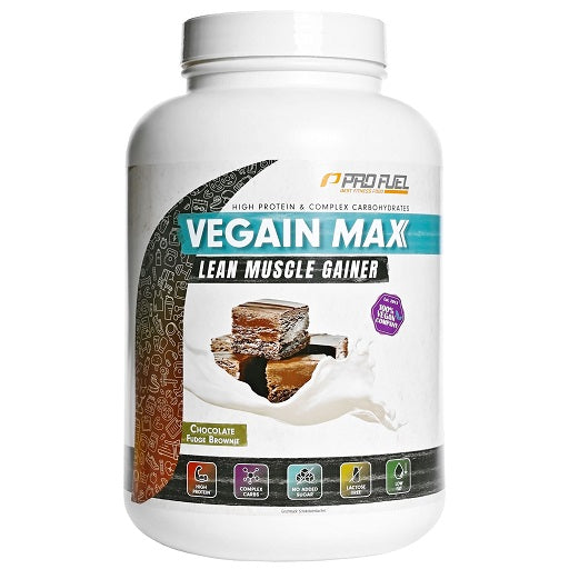 Masseaufbau-Set: ProFuel VEGAIN MAX Gainer + Sinob Creatin CREAPURE – ProFuel VEGAIN MAX Gainer 3kg (Chocolate Fudge Brownie)