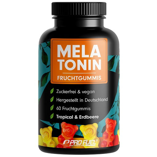 Schlaf & Erholung: BioTech Micella + MST Magnesium + ProFuel Melaton – ProFuel Melatonin GUMMIBÄRCHEN 60 Fruchtgummis