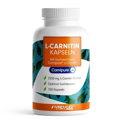 Neutral Sorten-Großset: ESN Ultrapure + GN Nano Pure + 2 weitere – ProFuel L-CARNITIN Carnipure - 150 Kapseln