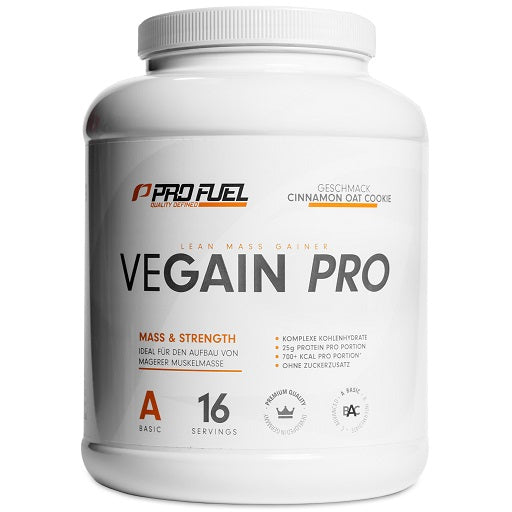 Masseaufbau-Set: ProFuel VEGAIN Pro + Dedicated Creatine – ProFuel VEGAIN Pro 2200g (Cinnamon Oat Cookie)