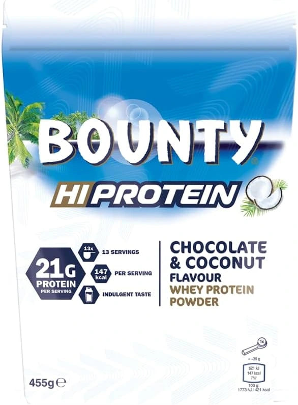 Bounty Protein Powder 875g/455g - Coconut