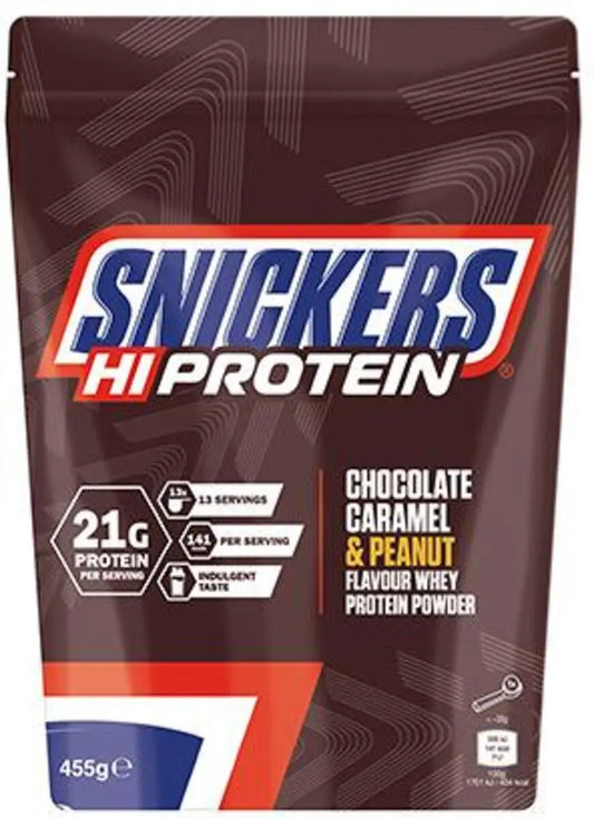Snickers Protein Powder 875g/455g - Chocolate, Caramel & Peanut