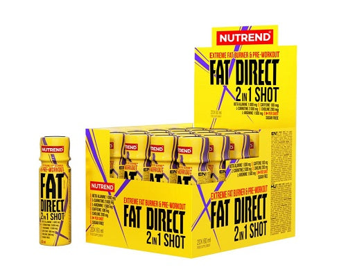 Koffein & B-Vitamine: Nutrend Fat Direct Shot + MST Niacin – Nutrend Fat Direct Shot 20x60ml