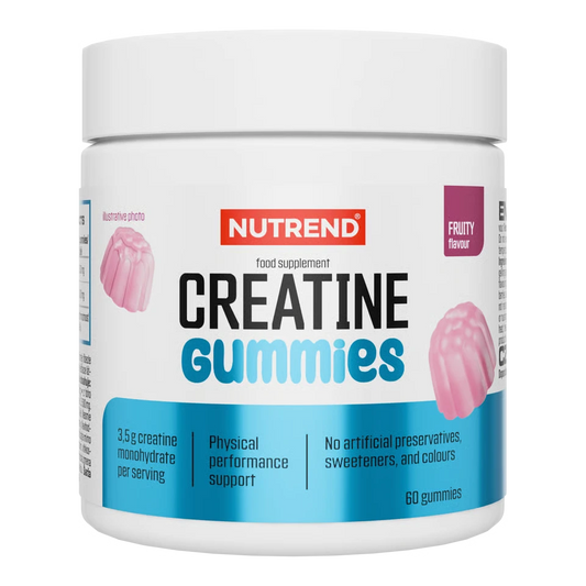 Einsteiger-Set: Sinob Honest + Nutrend Creatine + Peak Vitamin – Nutrend Creatine Gummies Fruity, 60 Stk.