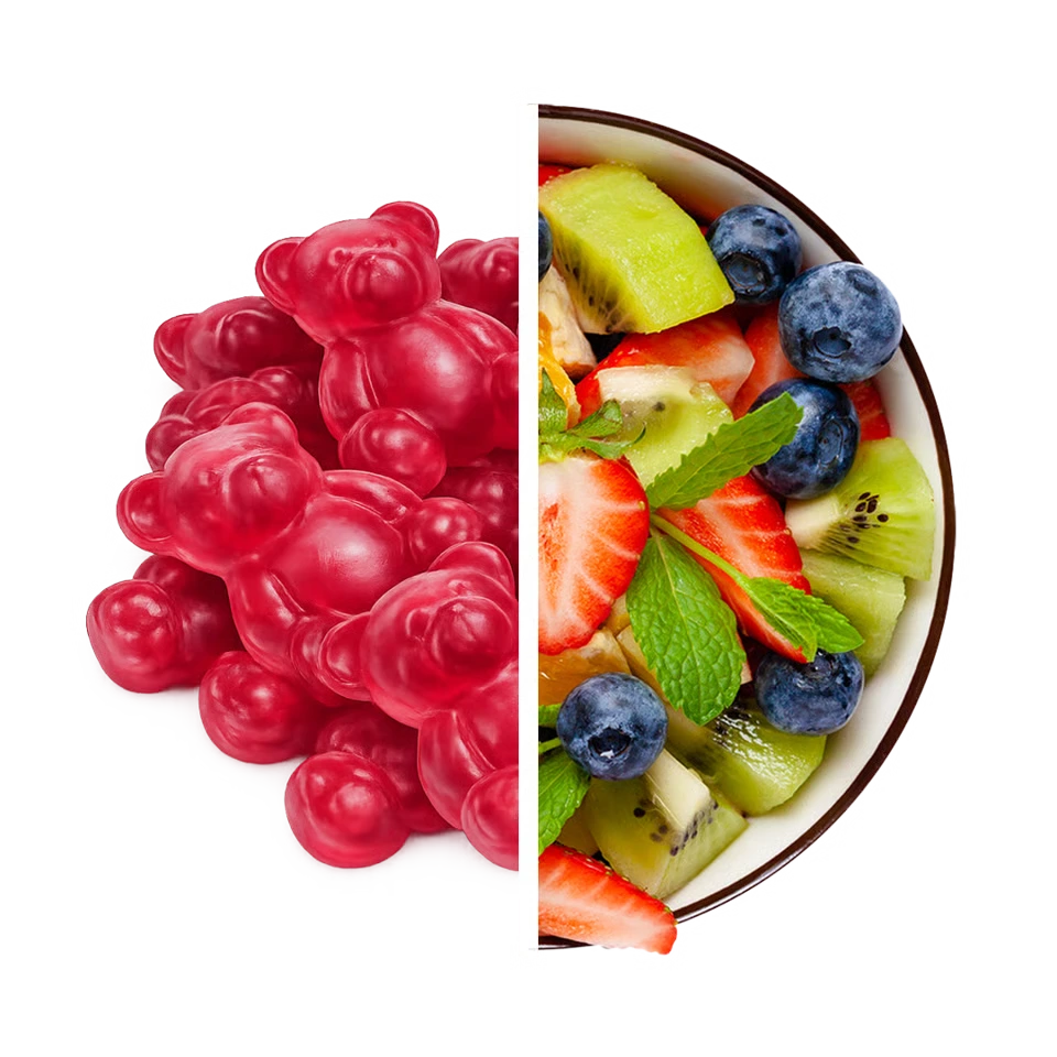 NUTREND Marken-Großset: N1 Preworkout 255g NEU + Arginine + 3 weitere – Nutrend Multivitamin Gummies Fruity, 60 Stk.