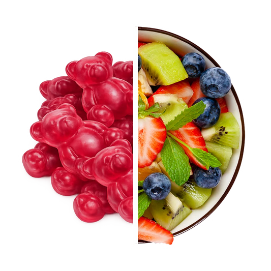 NUTREND Marken-Großset: N1 Preworkout 255g NEU + Arginine + 3 weitere – Nutrend Multivitamin Gummies Fruity, 60 Stk.