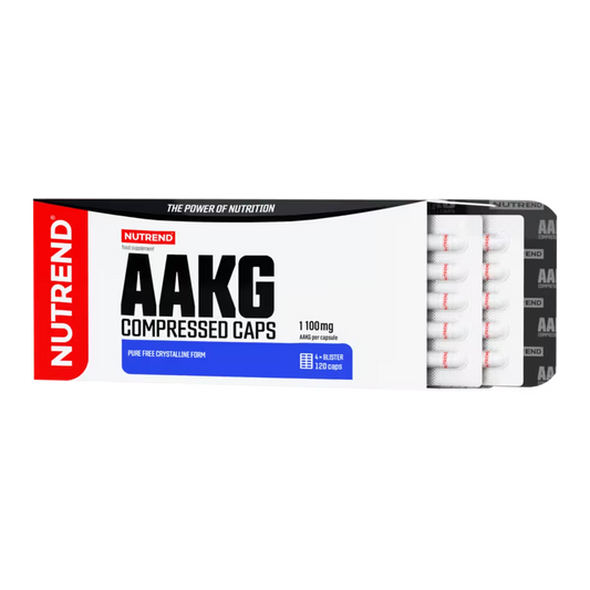 Pump-Set: Nutrend AAKG Compressed + Kevin Levrone Shaaboom Ice – Nutrend AAKG Compressed Kapseln - 120 Kapseln