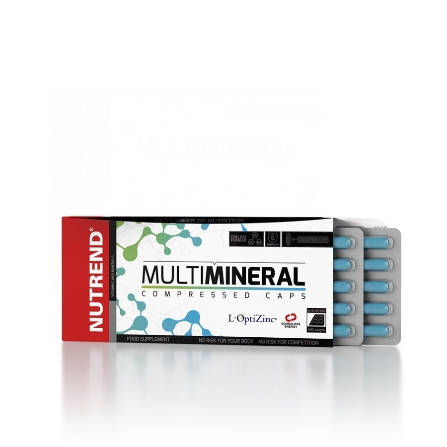 Masseaufbau für Fortgeschrittene: Kevin Levrone Anabolic + 3 weitere – Nutrend Multimineral Compressed Kapseln - 60 Kapseln