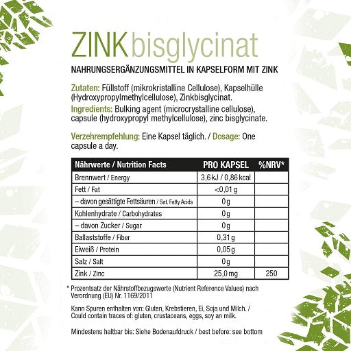 Ausdauer-Set: MST Magnesium + Sinob Zink + Sinob Core – Sinob Zink Chelapro 60 Kapseln