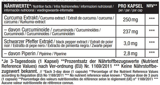 Wettkampfvorbereitung: ESN ISOCLEAR + MST ArgiZinc + 2 weitere – Sinob Curcumin 95% 60 Kapseln