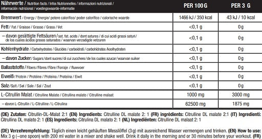 Ausdauer-Set: MST Magnesium + Body Attack Zink + Sinob Core – Sinob Core L-Citrullin Malat Pulver 300g Dose