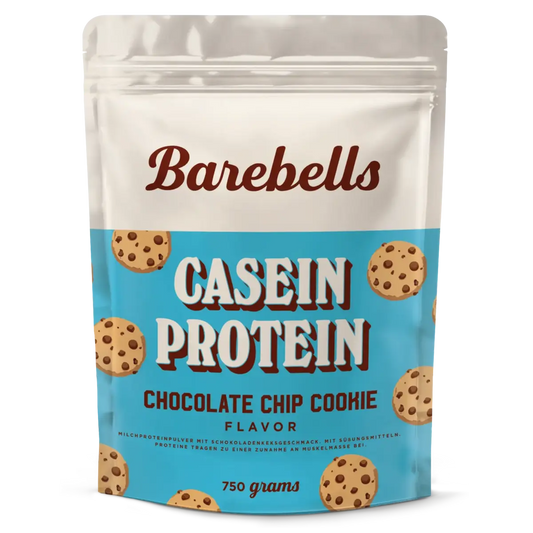 Muskelaufbau-Set: Barebells Casein Protein + Weider Micronized – Barebells Casein Protein 750g (Chocolate Chip Cookies)