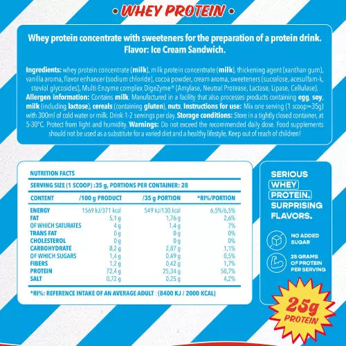 Nanosupps Whey Protein 1000g
