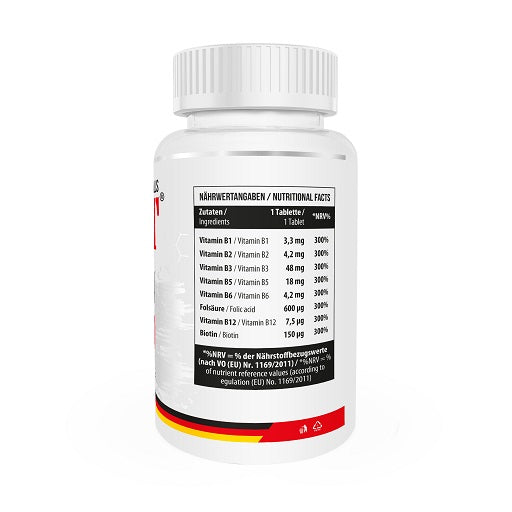 Ausdauer-Set: MST Magnesium + MST B300 B-Compl + Olimp L-Glutamin – MST - B300 B-Complex 100 Pills