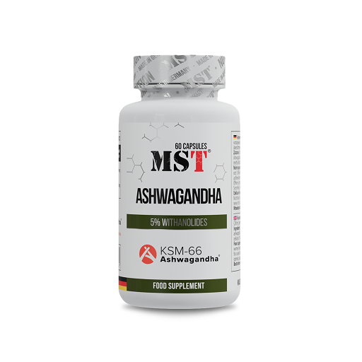 Stress & Balance: MST Ashwagandha + MST Magnesium + ProFuel BIOTIN – MST - Ashwagandha KSM-66® - 60 Caps