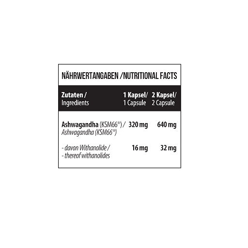MST - Ashwagandha KSM-66® - 60 Caps