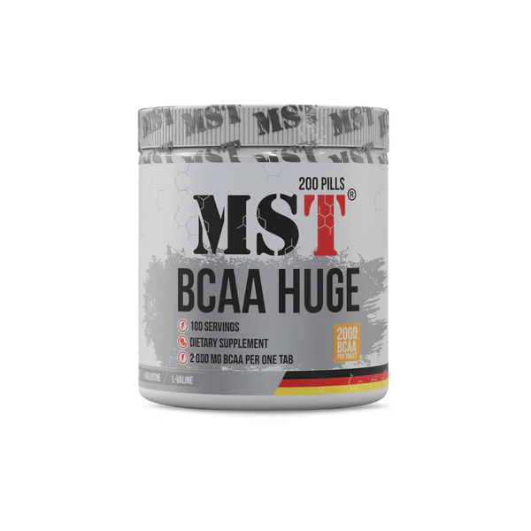 Masseaufbau für Fortgeschrittene: Kevin Levrone Anabolic + 3 weitere – MST - BCAA Huge 200 Tabl./ 2gr pro Tablette