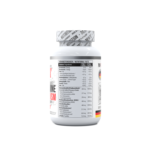 Regenerations-Set: ESN Designer + BioTech Vitamin + MST Glucosamine – MST - Glucosamine Chondroitine MSM + HYALURON - 90 Tabletten