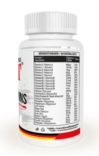 Wettkampfvorbereitung: ESN ISOCLEAR + MST Creatine + 2 weitere – MST - All Vitamins 120 Tabl.