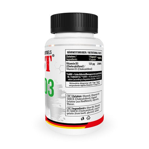 MST Marken-Trio: Iso Clear + Creatine HCL + Vitamin D3 – MST - Vitamin D3 5000IU 120 Softgels
