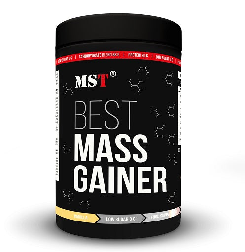 Masseaufbau-Set: MST Best Mass Gainer + Body Attack 100% Pure Creatine – MST - Best Mass Gainer 1000g (Vanillla)