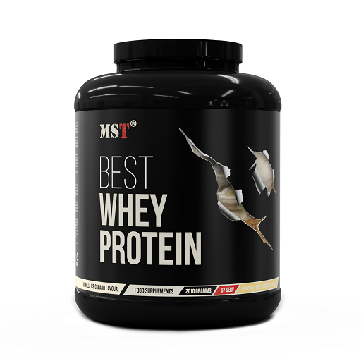 MST Marken-Trio: Best Whey + Creatine HCL + BCAA Zero 300g – MST - Best Whey Protein 2010g (Cookie and Cream)
