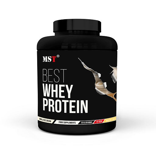 Protein-Frühstücks-Set: BioTech Protein + MST Best Whey Protein – MST - Best Whey Protein 510g (Cookies & Cream)