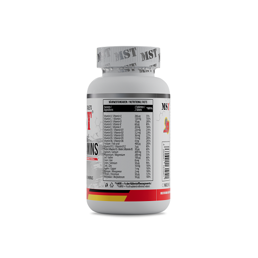 Basis-Set: INLEAD Whey Protein + MST All Vitamins 60 Pillen – MST - All Vitamins 60 Pillen