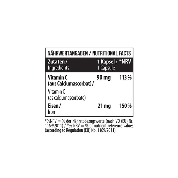 Ausdauer-Set: MST Magnesium + MST Iron Bisglyc + ProFuel L-Argini – MST - Iron Bisglycinate 60 Caps