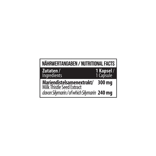 MST - Milk Thistle 300mg 60 Kapseln