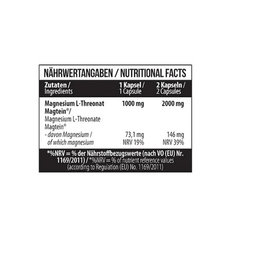 Σετ αντοχής: MST Magnesium + ESN Athlete + MST EAA & BCAA – MST - Magnesium L-Threonate Magtein® 1000mg - 60 κάψουλες