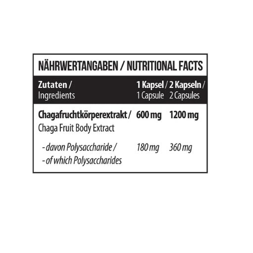 MST Marken-Großset: Chaga Mushroom 1200mg + Niacin + 3 weitere – MST - Chaga Mushroom 1200mg 60 Kapseln