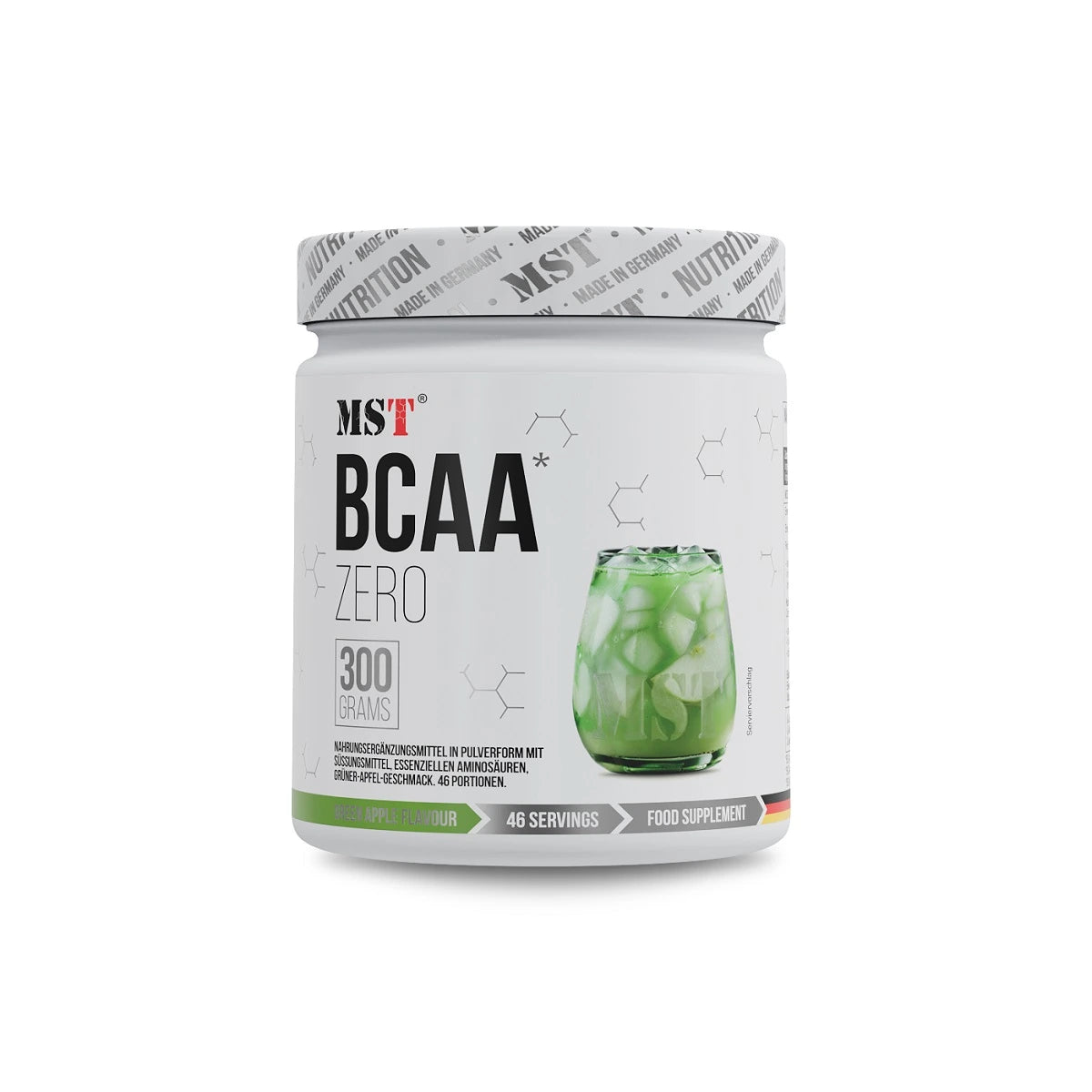 Ausdauer-Set: MST Magnesium + MST Zinc Chelate + MST BCAA Zero – MST - BCAA Zero 300g (Strawberry Kiwi)