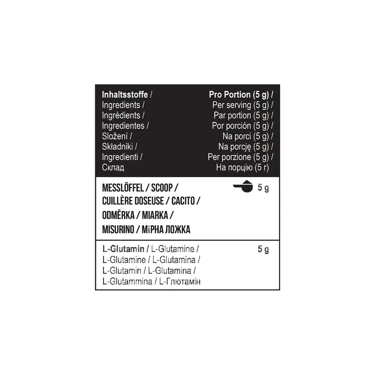 MST - Glutamine 1000g