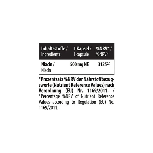 Wettkampfvorbereitung: ESN ISOCLEAR + MST Creatine + 2 weitere – MST - Niacin 60 Kapseln