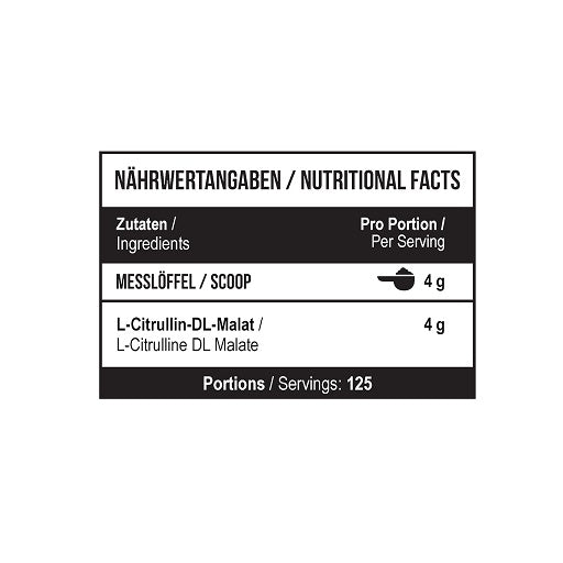 MST - Citrulline Malat 500g Unflavored