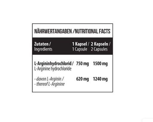 Treningssett: BioTech Black Blood CAF + MST L-Arginine 120 caps. – MST – L-Arginine – 120 kapsler.