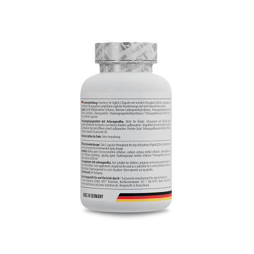 Stress & Balance: MST Ashwagandha + INLEAD Vitamin + ProFuel Vitamin – MST - Ashwagandha KSM-66® - 120 Caps