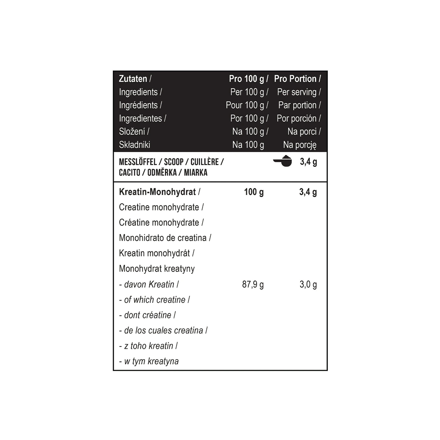 MST Marken-Trio: Best Whey + Creatin Pro + EAA & BCAA 520g – MST - Creatin Pro CREAPURE 1000g