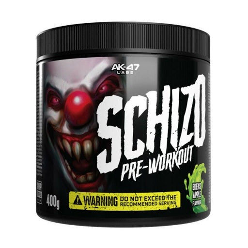 Trainings-Set: AK47 Labs Schizo + Body Attack 100 % Arginine – AK47 Labs Schizo Pre-Workout 400g (Watermelon)
