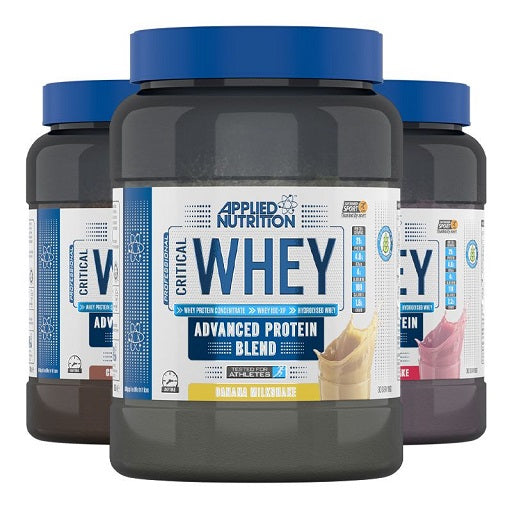 Basis-Set: Applied Nutrition Critical + Peak Vitamin A-Z 180 Tabl. – Applied Nutrition Critical Whey 900g (Banana)