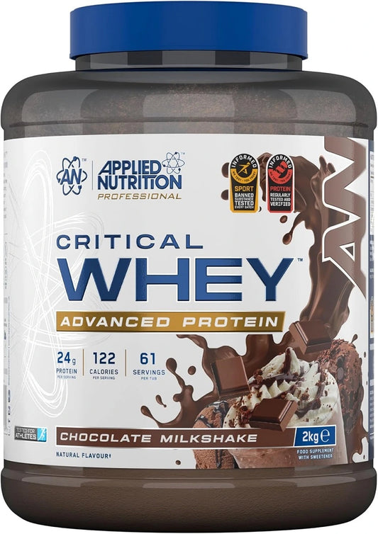 Basis-Set: Applied Nutrition Critical + BioTech Vitamin C 1000 250 – Applied Nutrition Critical Whey 2000g (Banana)