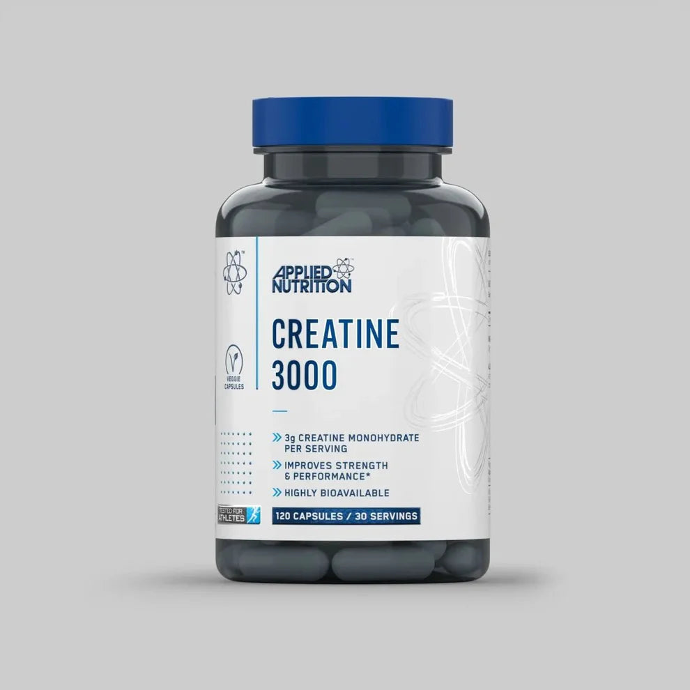 Masseaufbau-Set: Kevin Levrone Anabolic + Applied Nutrition – Applied Nutrition Creatine 3000 - 120 Kapseln