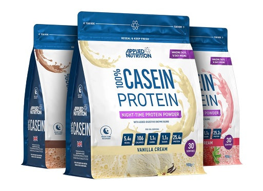 Protein-Frühstücks-Set: Scitec Protein + Applied Nutrition – Applied Nutrition 100% Casein 900g (Chocolate)
