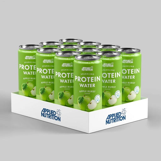 Orange Sorten-Großset: Nocco BCAA Drink + Applied Nutritio + 2 weitere – Applied Nutrition Sparkling Protein Water 12x330ml (Orange Burst)