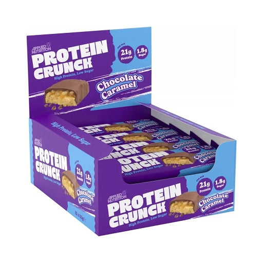Sorten-Großset: FA Nutrition + Nutrend Mass + XXL Nutritio + 1 weitere – Applied Protein Crunch Bar 12 x 62g (Chocolate Peanut)