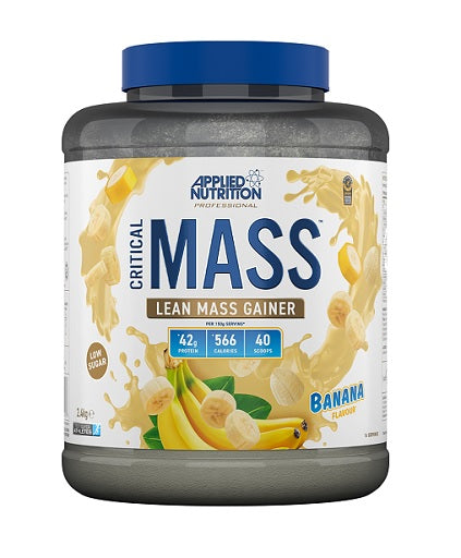 Masseaufbau-Set: Applied Critical Mass + CREASWISS Creatine 600 – Applied Critical Mass Professional 2400g (Vanilla)